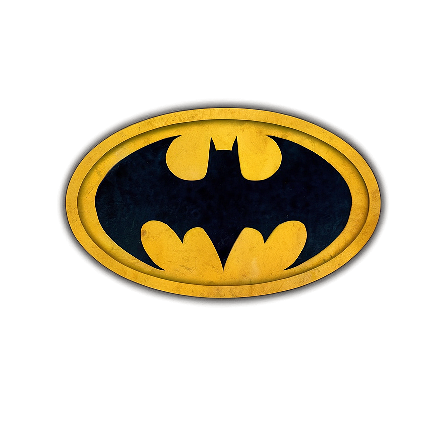 Vintage Batman Logo Art Png Vbk