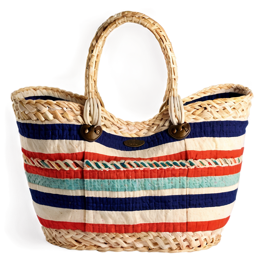 Vintage Beach Bag Png 95