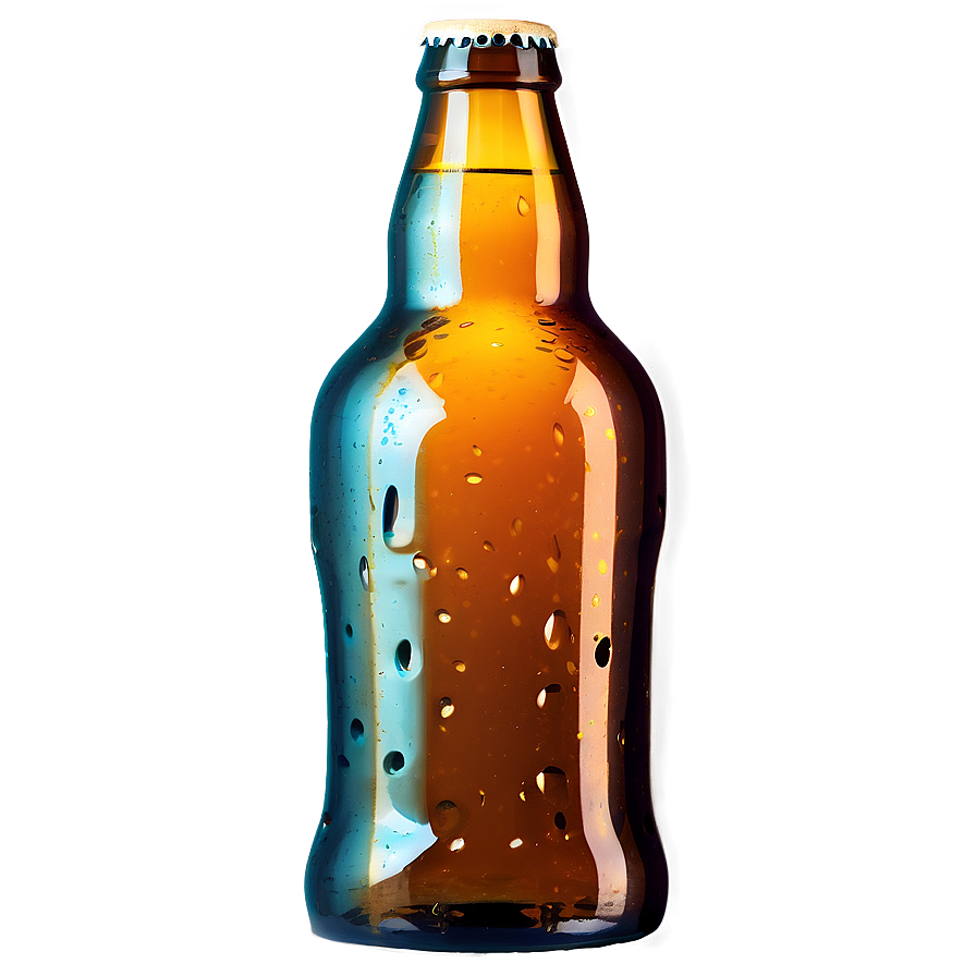 Vintage Beer Bottle Clipart Png 05242024