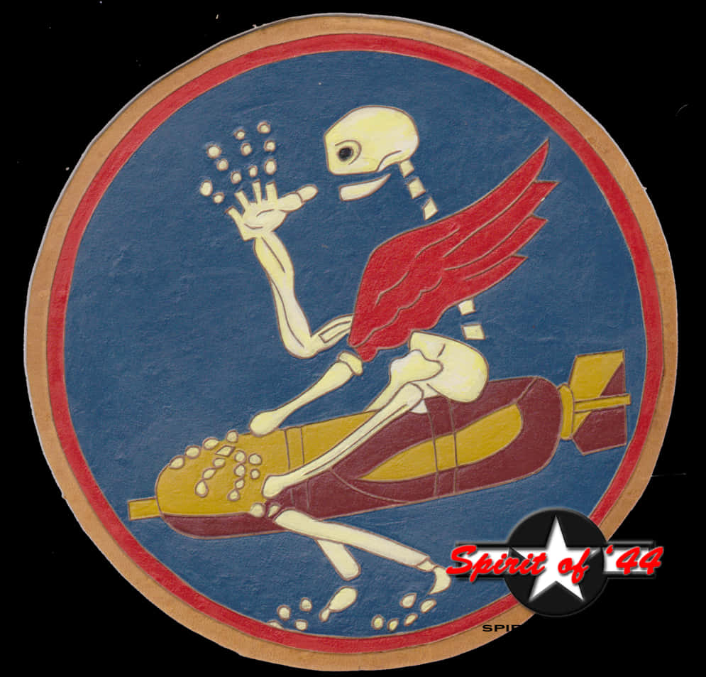 Vintage Bomb Squadron Emblem