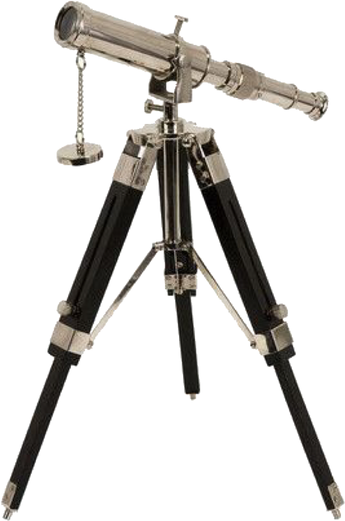 Vintage Brass Telescopeon Tripod