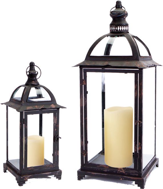 Vintage Candle Lanterns