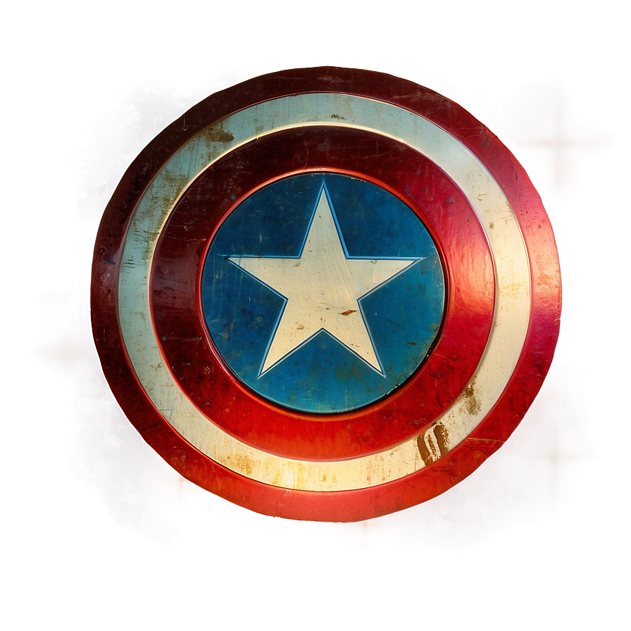 Vintage Captain America Poster Png Drw61