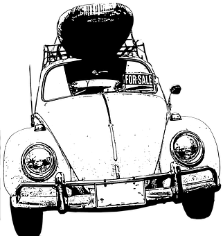 Vintage Car For Sale Graphic