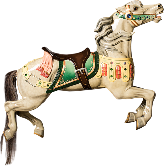 Vintage Carousel Horse