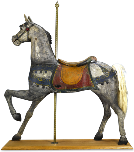 Vintage Carousel Horse Figurine