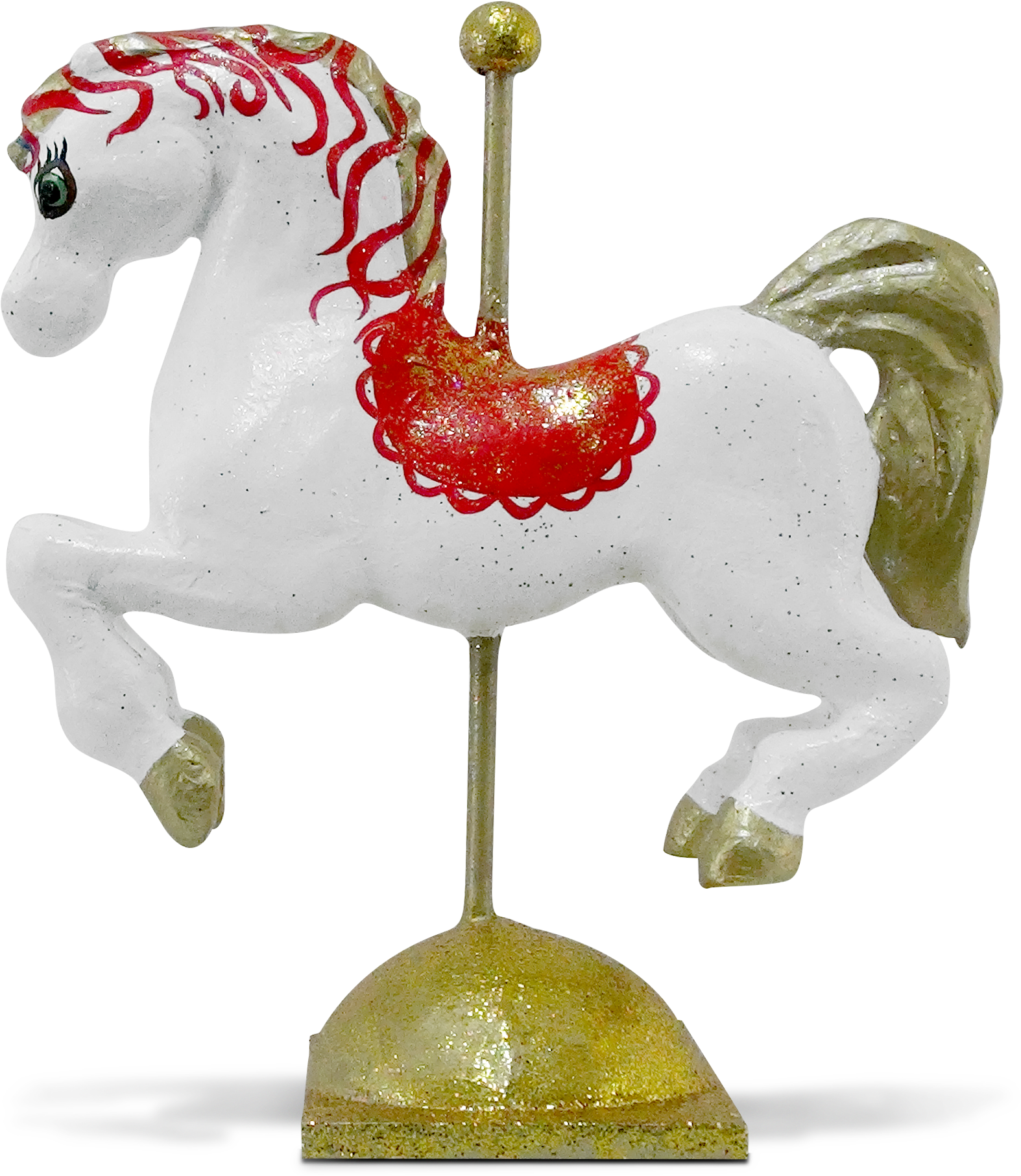 Vintage Carousel Horse Figurine