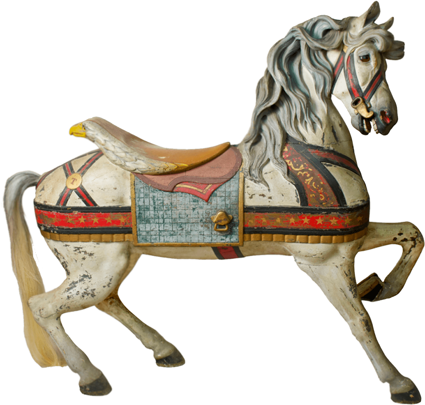 Vintage Carousel Horse Figurine