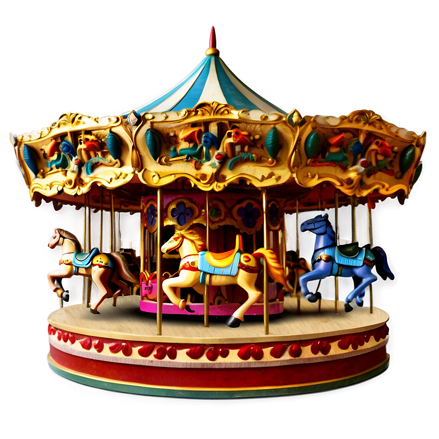 Vintage Carousel Png Tdh