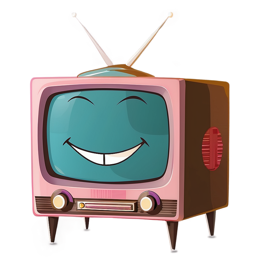 Vintage Cartoon Tv Png 17