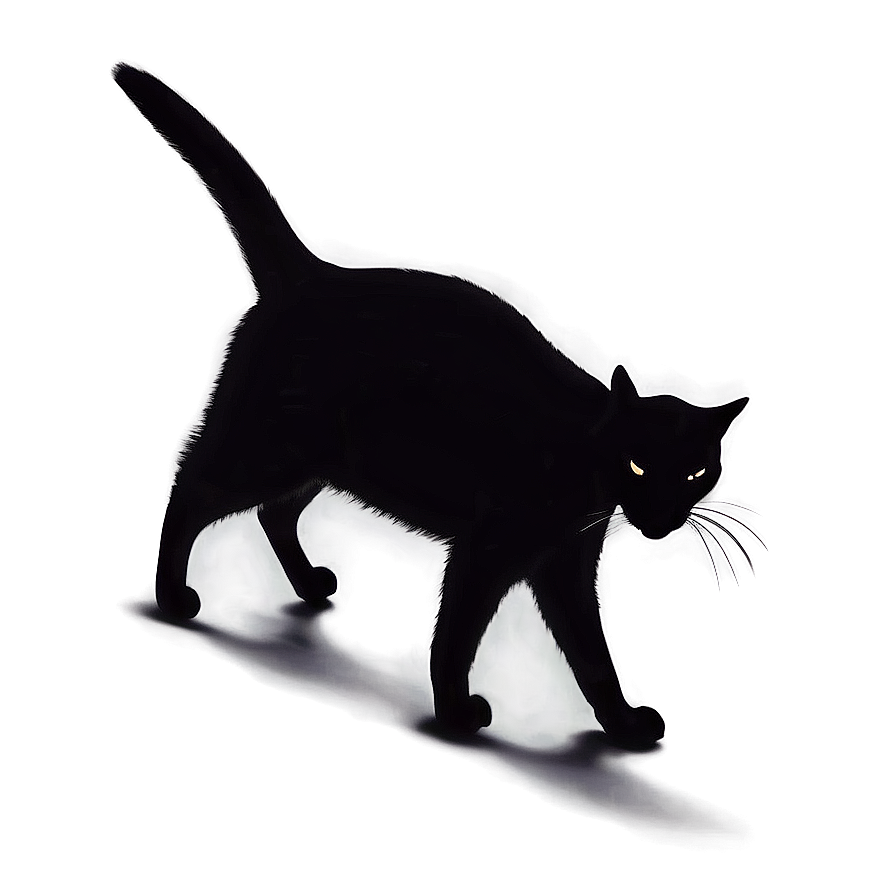 Vintage Cat Silhouette Png 06122024