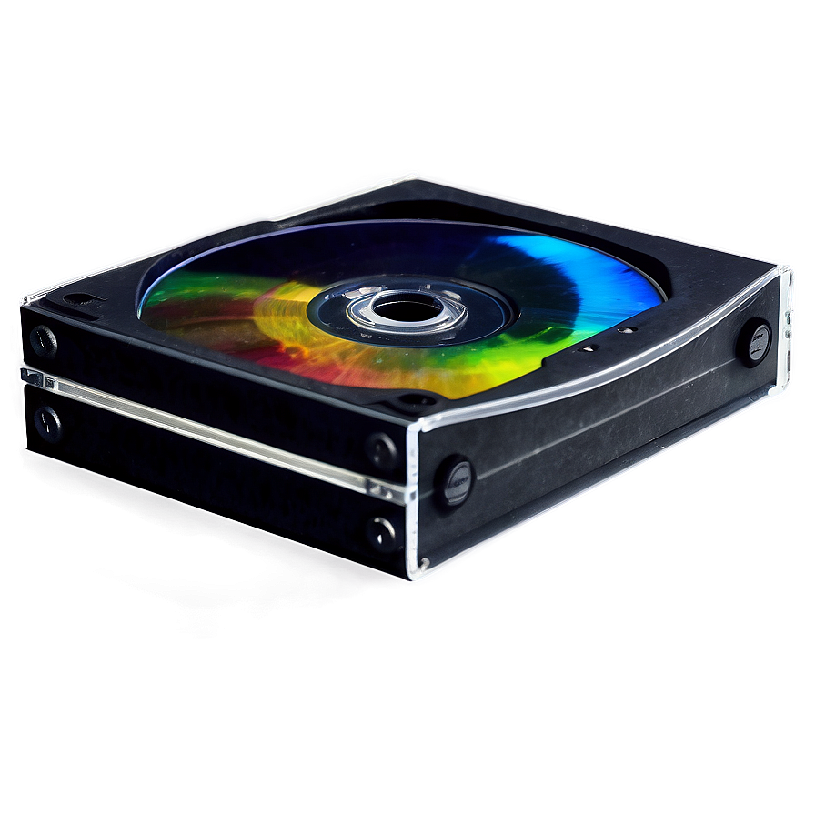 Vintage Cd Case Render Png 1