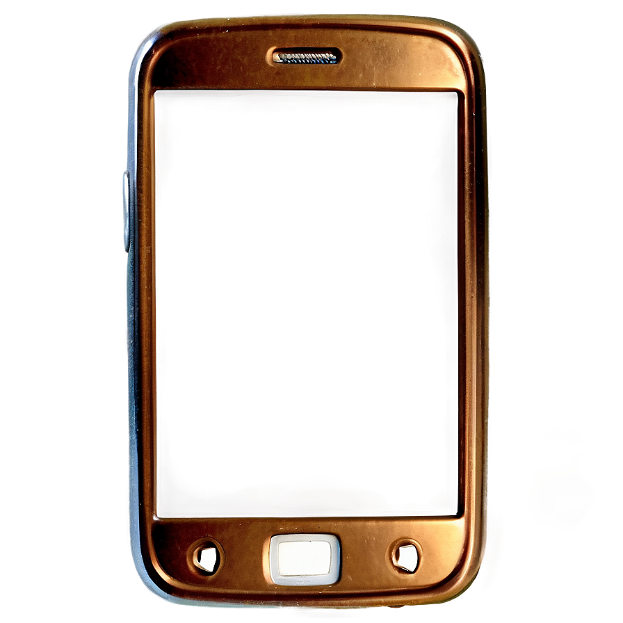 Vintage Cell Phone Frame Png 3