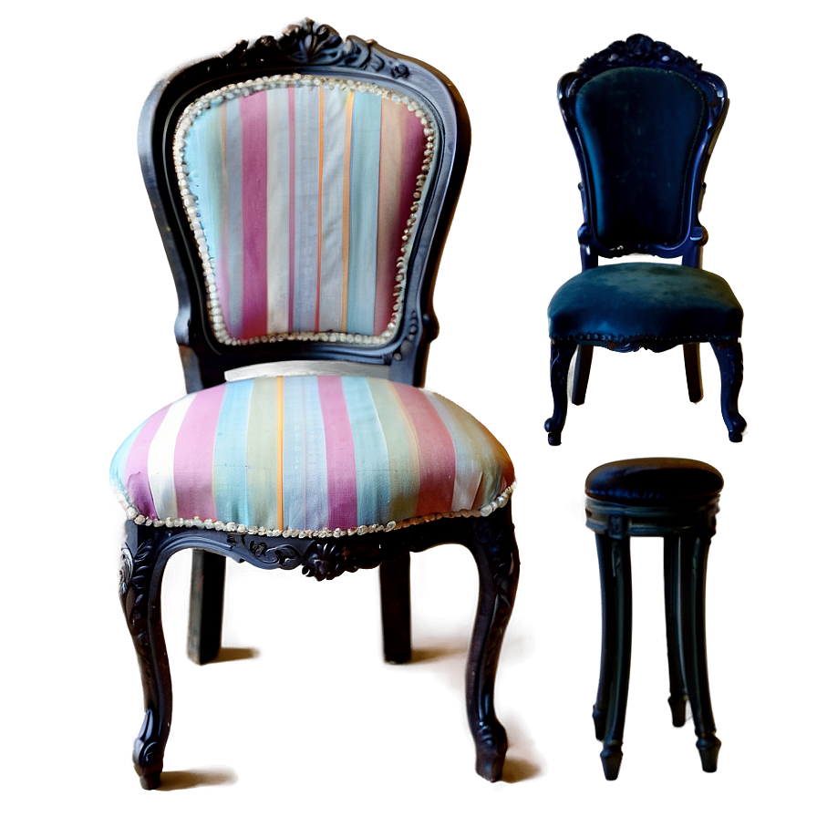 Vintage Chairs Png Nfv