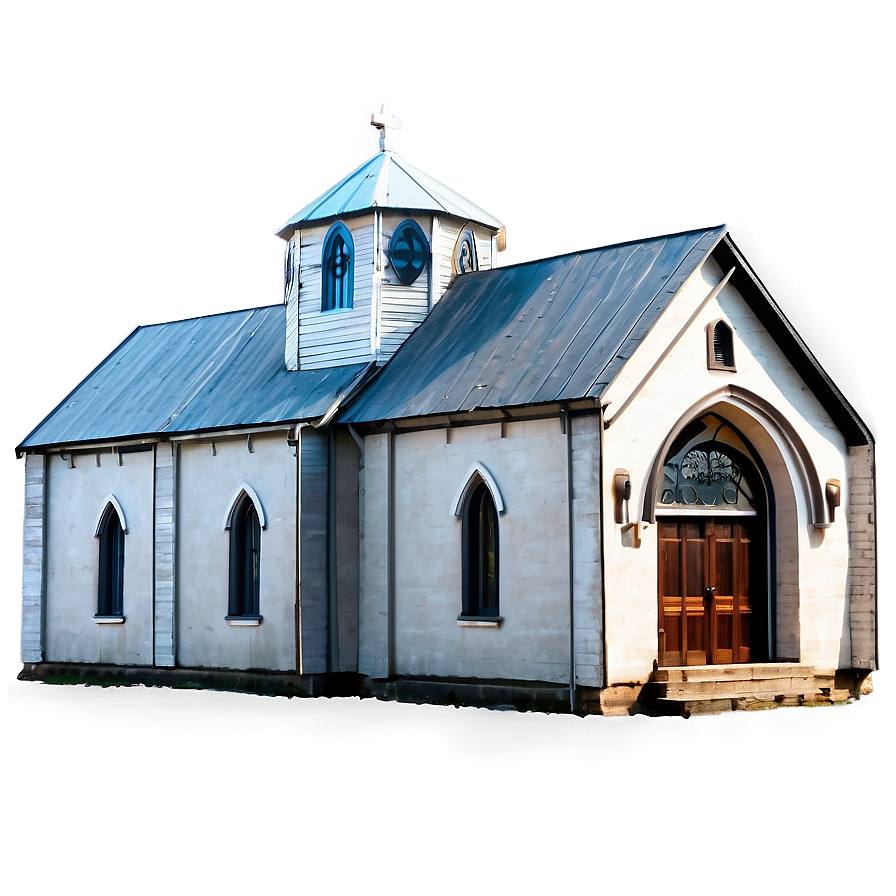 Vintage Church Building Png Klc