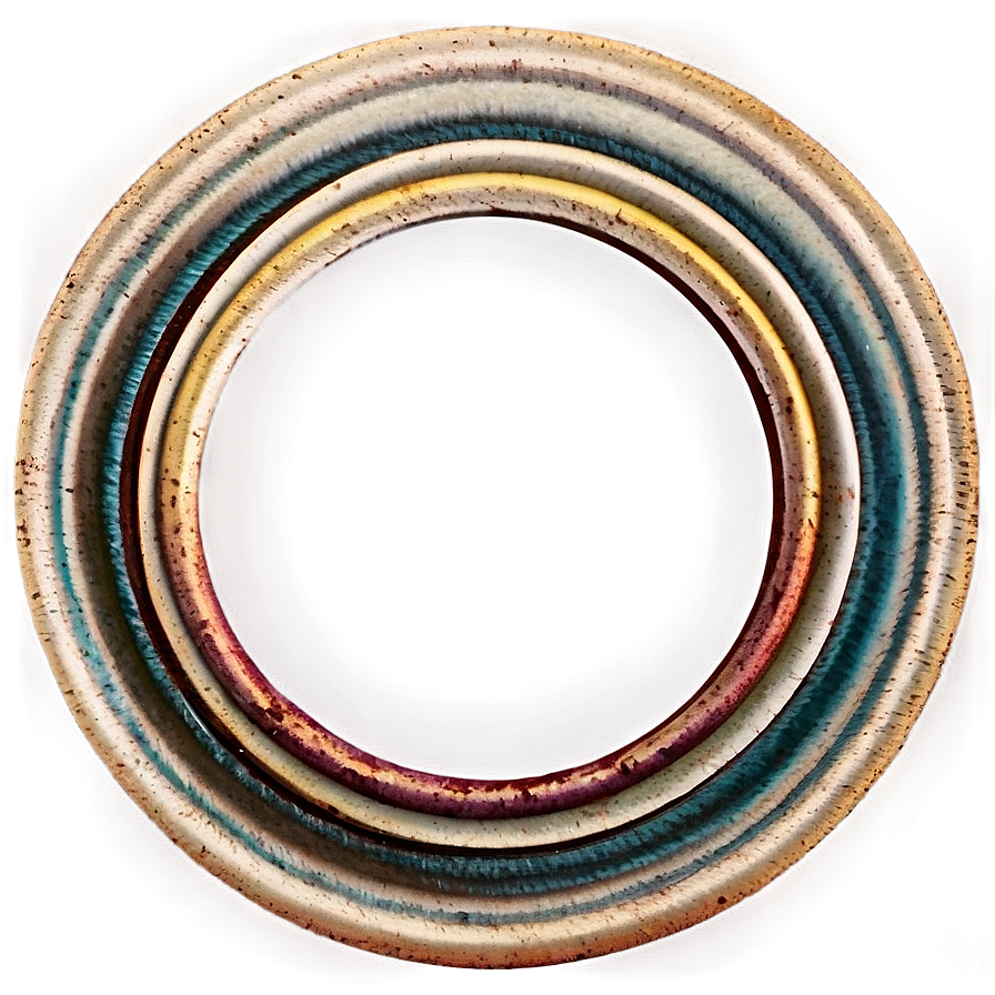 Vintage Circle Texture Png 8