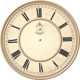 Vintage Clock Face