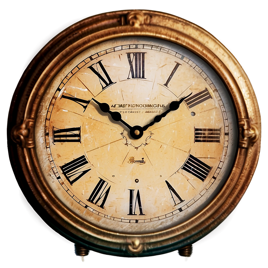 Vintage Clock Png Tau