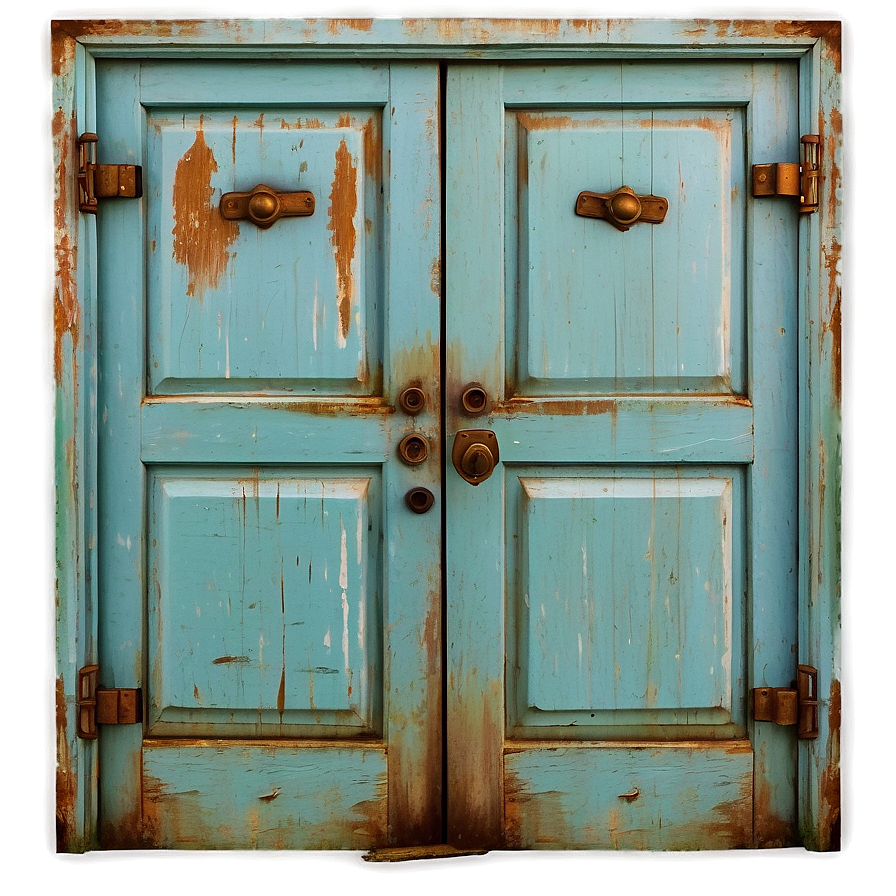 Vintage Closed Door Picture Png 17