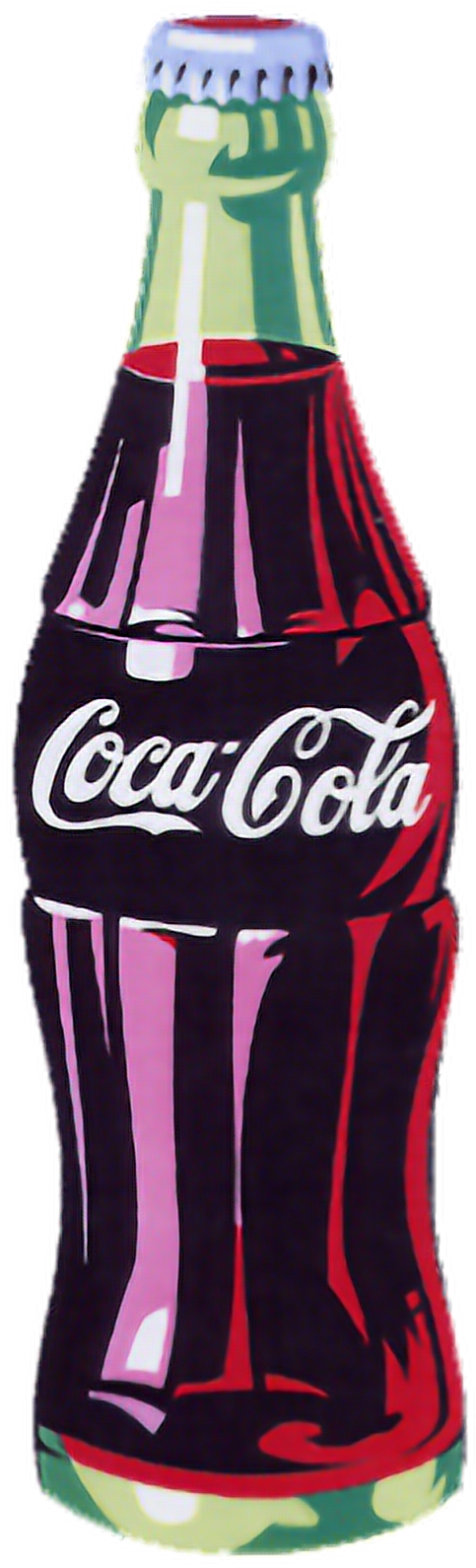 Vintage Coca Cola Bottle Illustration