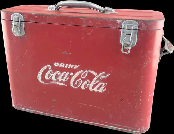 Vintage Coca Cola Cooler Image