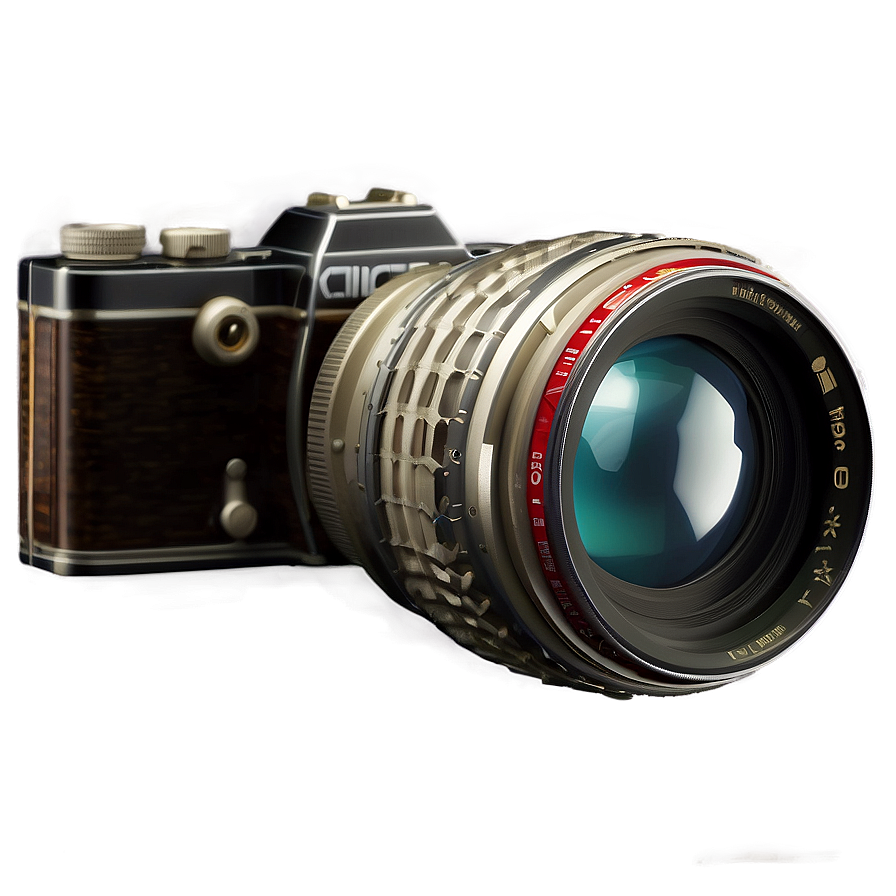 Vintage Collector Camera Png Axl27