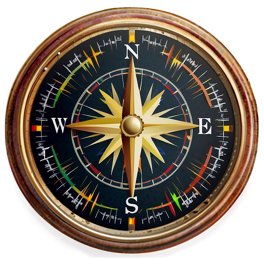 Vintage Compass Png 05232024