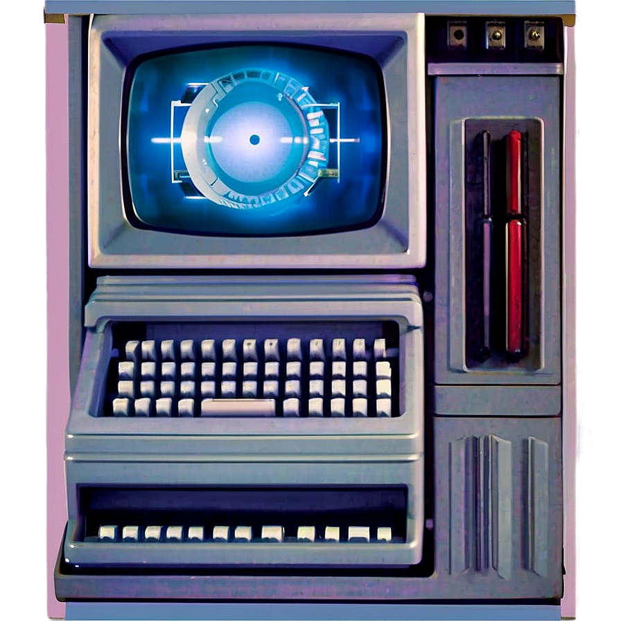 Vintage Computer Png 9