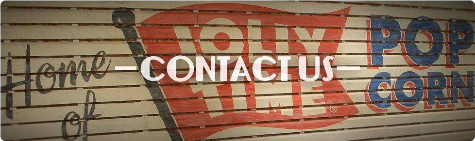 Vintage Contact Us Sign