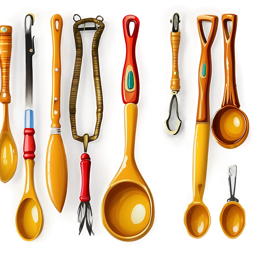 Vintage Cooking Utensils Png 6