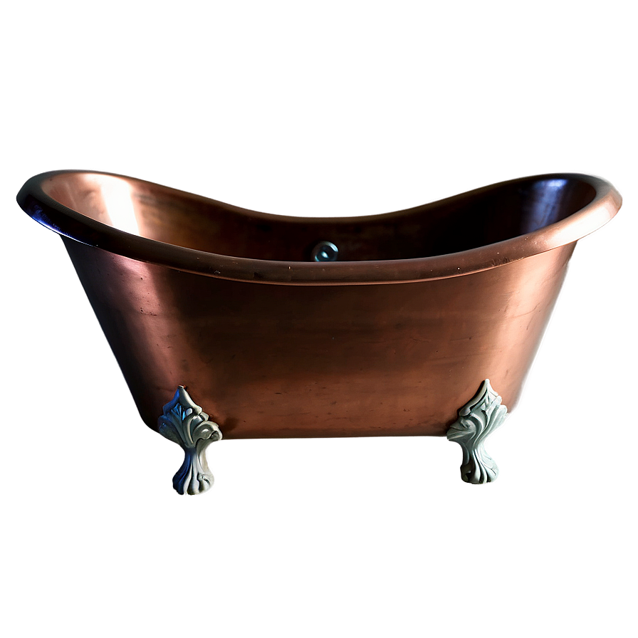 Vintage Copper Bathtub Png 93