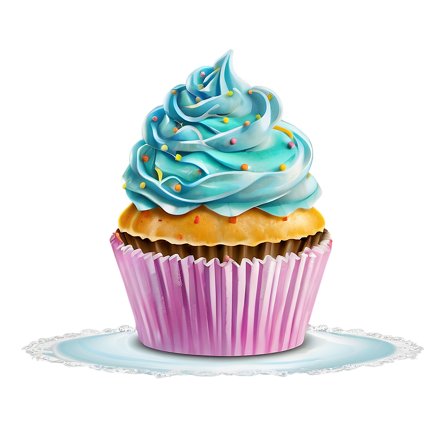 Vintage Cupcake Png Gqx