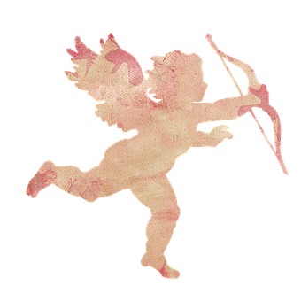 Vintage Cupid Silhouette