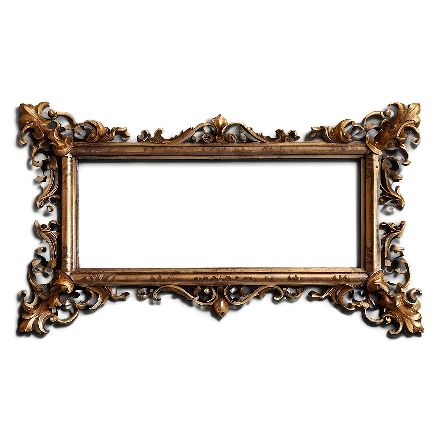 Vintage Decorative Frame Png 06292024