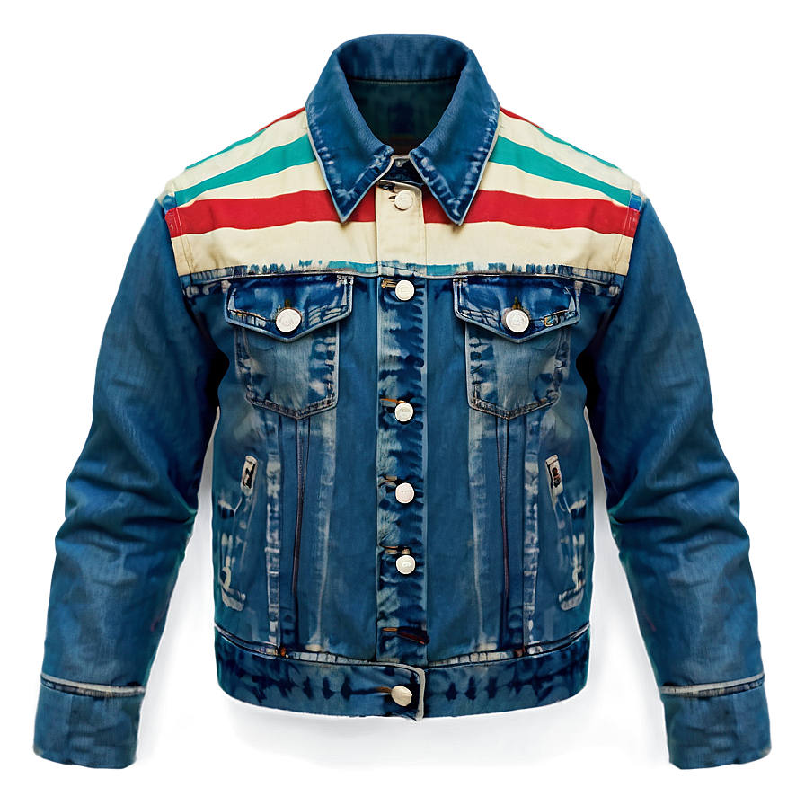 Vintage Denim Jacket Png 84