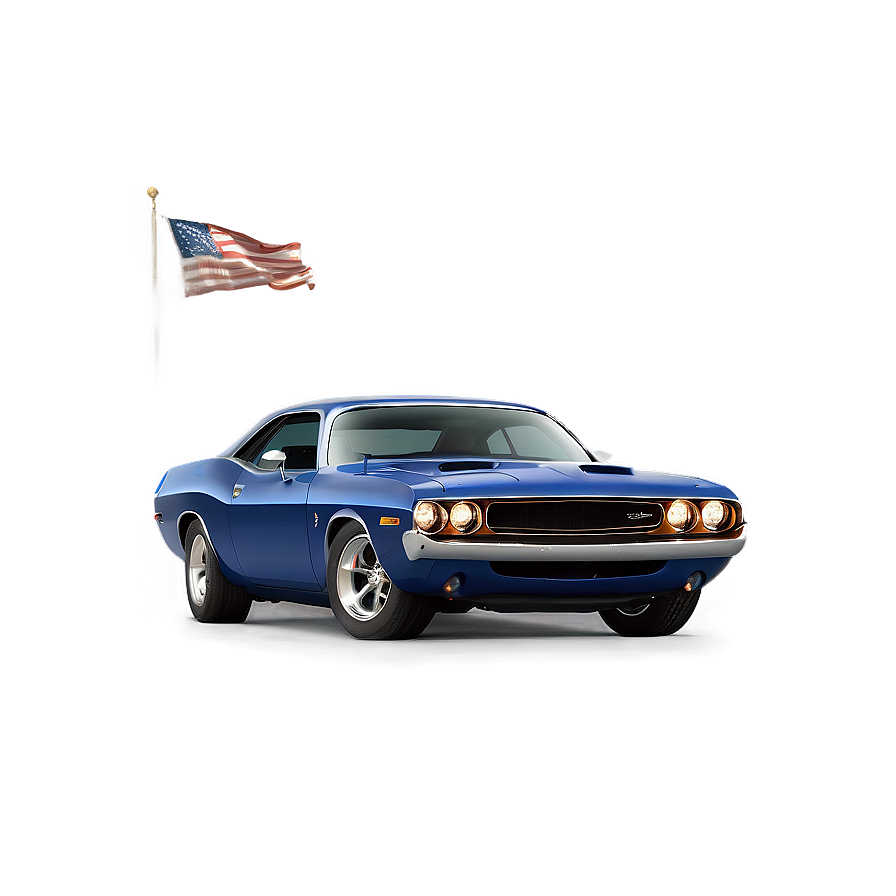 Vintage Dodge Challenger Png 06252024