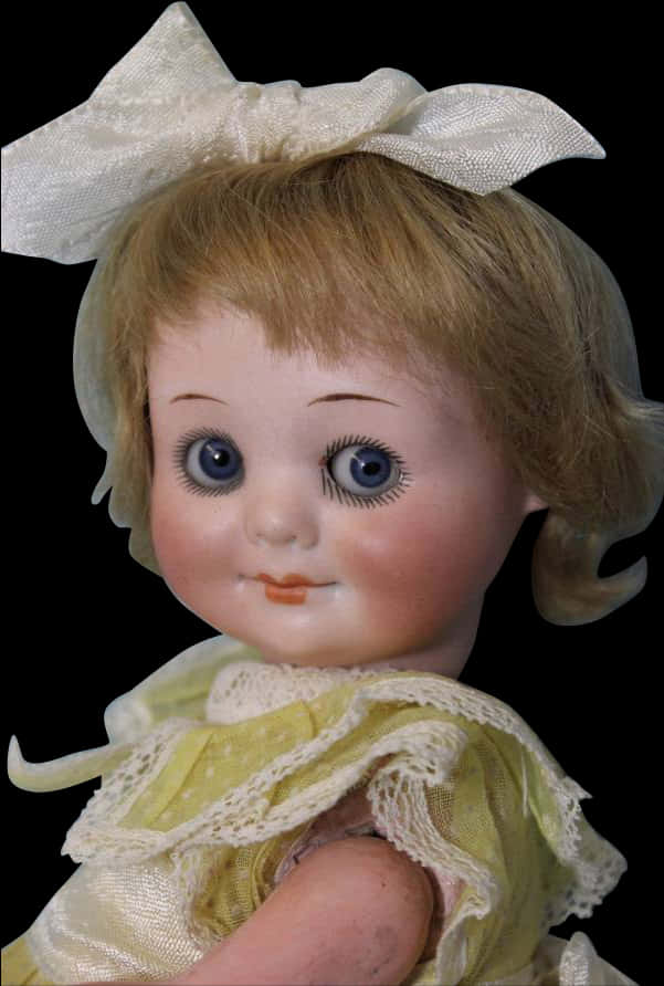 Vintage Doll With Googly Eyes