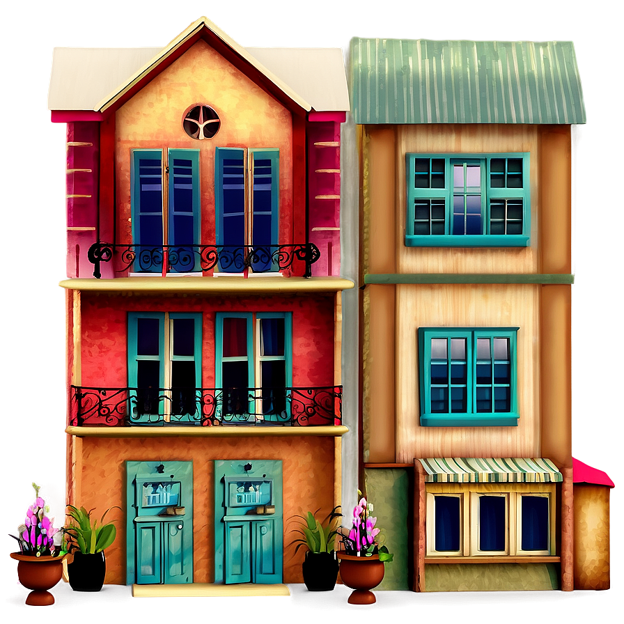 Vintage Dollhouse Collection Png Jwh