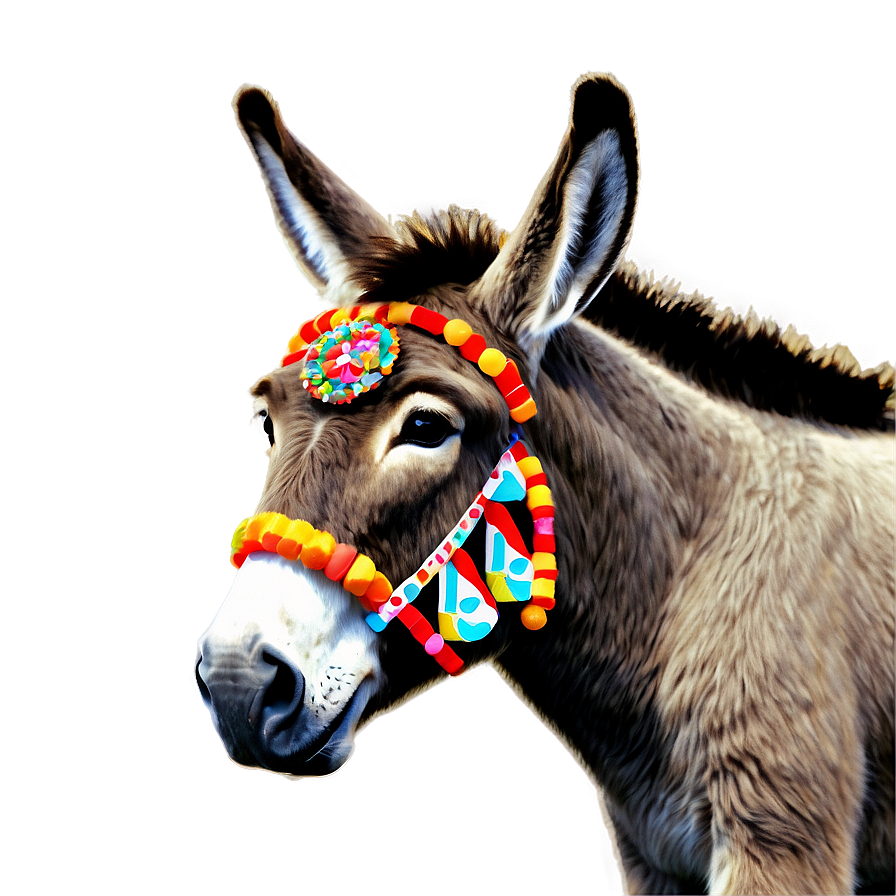 Vintage Donkey Art Png Eqx