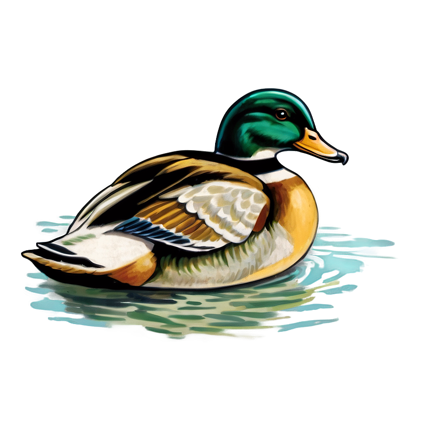 Vintage Duck Illustrations Png Bbs72