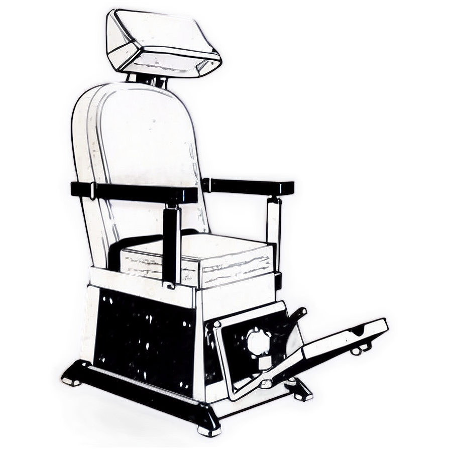 Vintage Electric Chair Design Png 06212024