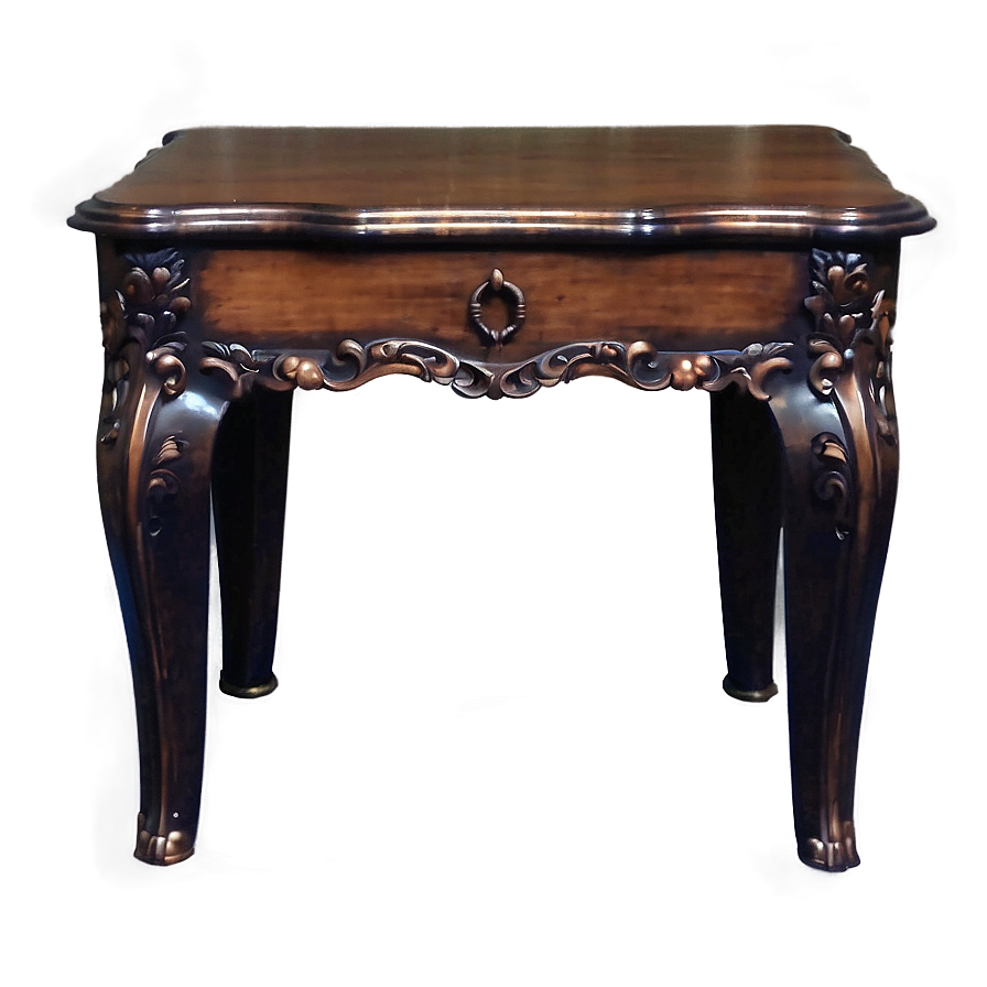 Vintage End Table Png 95