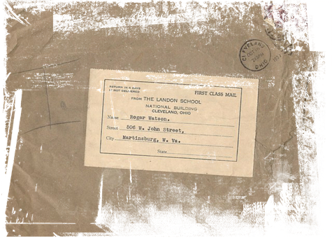 Vintage Envelope First Class Mail