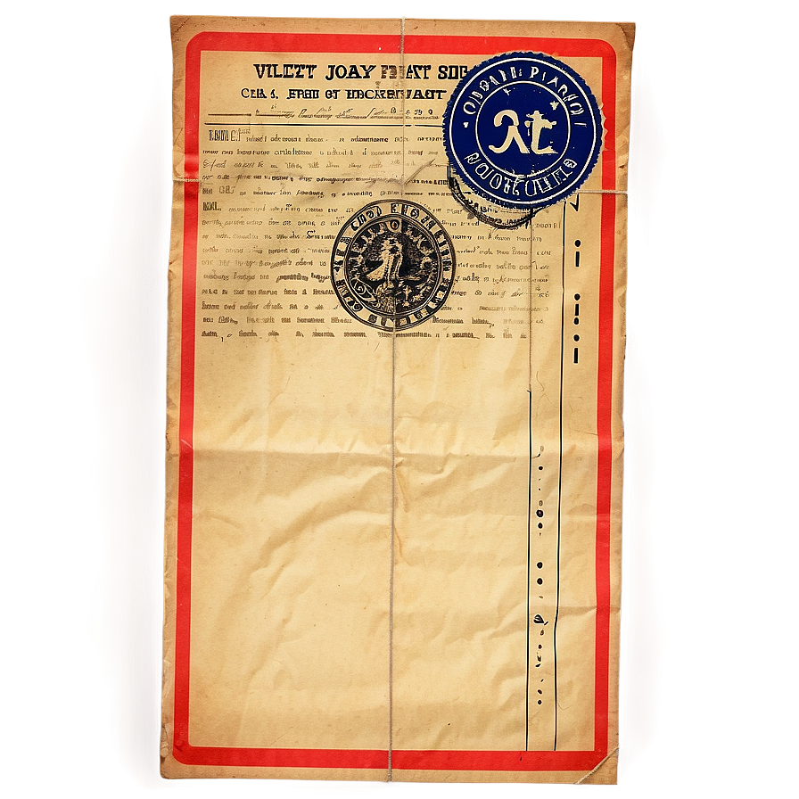 Vintage Ephemera Paper Png 05232024