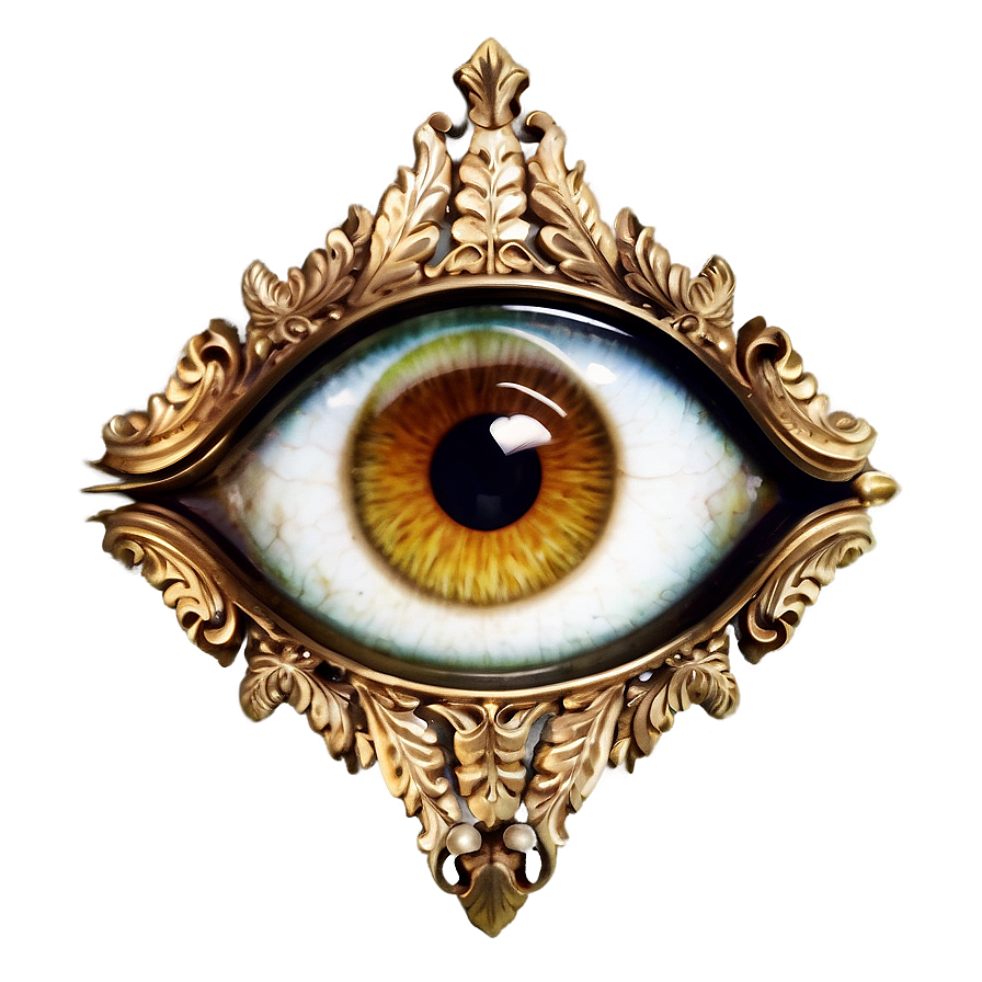 Vintage Eye Poster Png 05042024