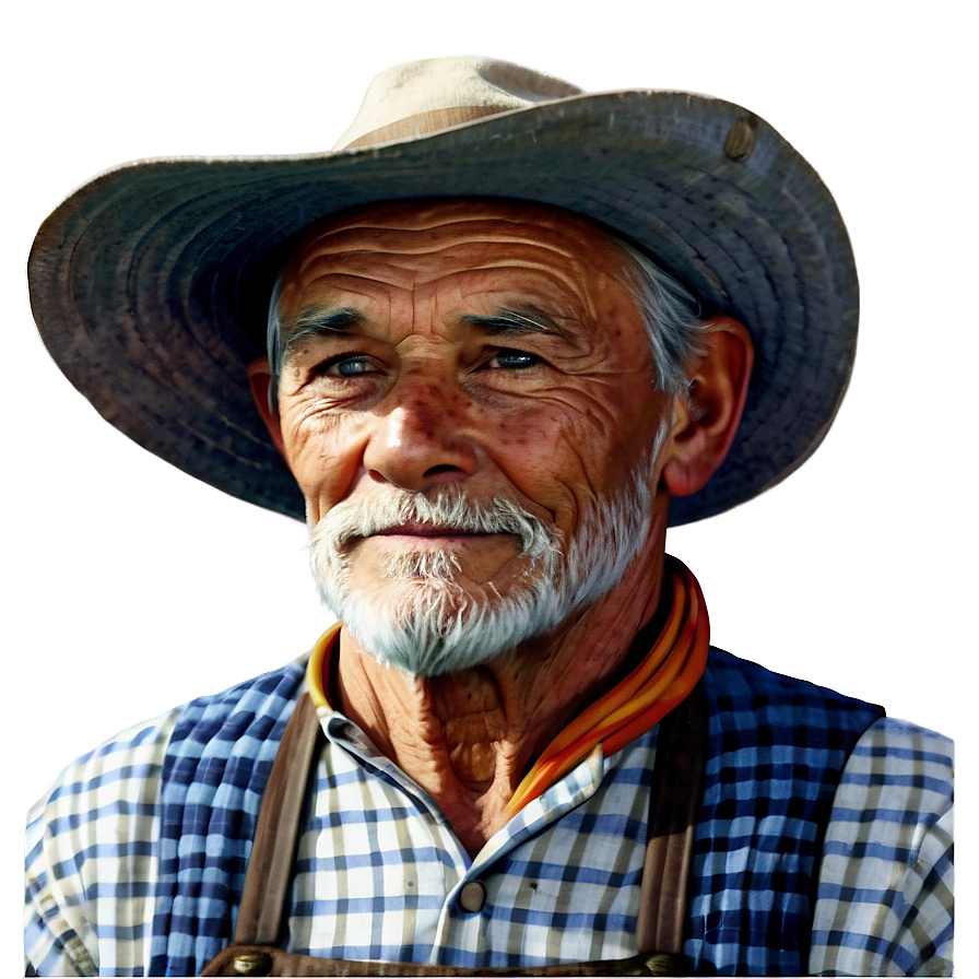 Vintage Farmer Image Png Nrc