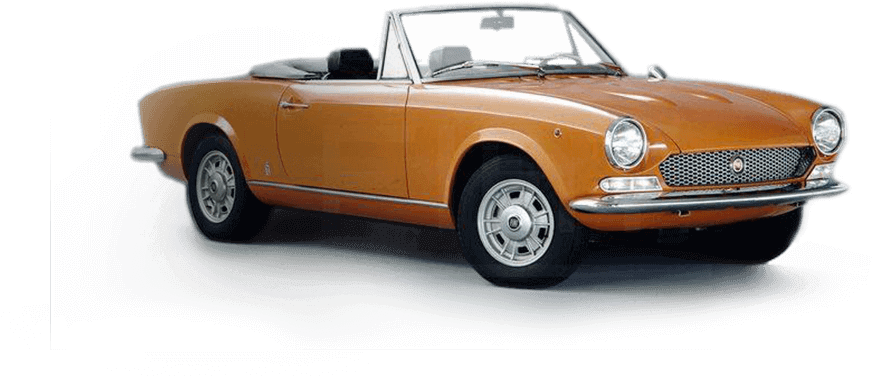 Vintage Fiat124 Spider Convertible