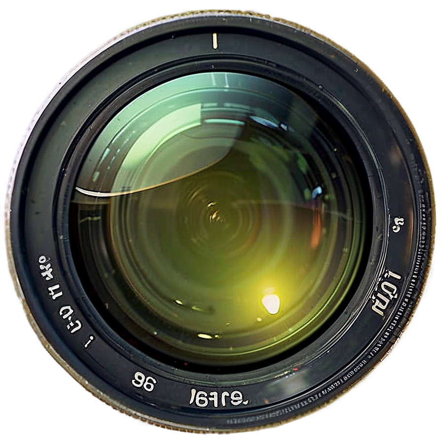 Vintage Film Camera Lens Png 13