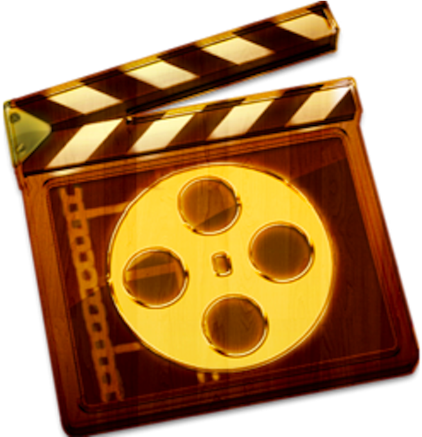 Vintage Film Clapperboard Icon