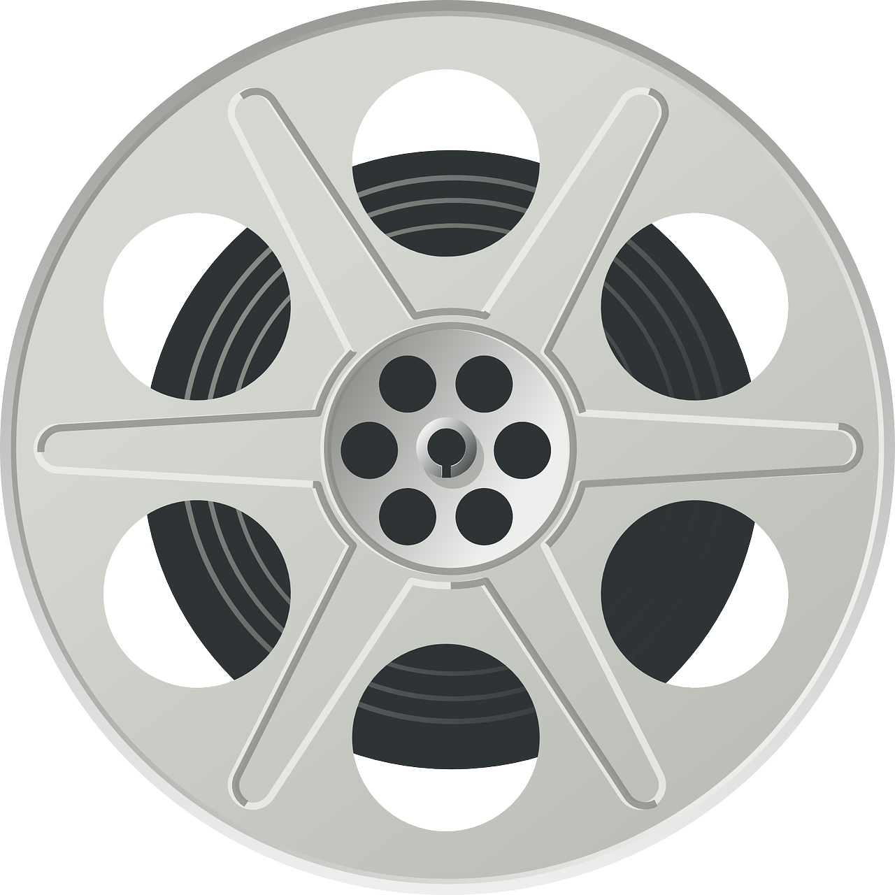 Vintage Film Reel Icon